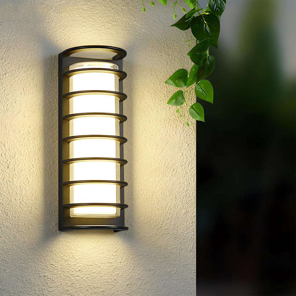Modern Acrylic Round Led Outdoor Wall Lights IP68