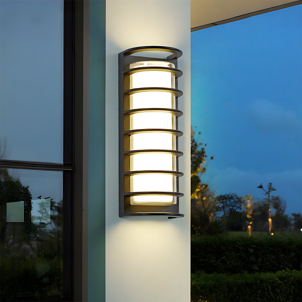 Modern Acrylic Round Led Outdoor Wall Lights IP68