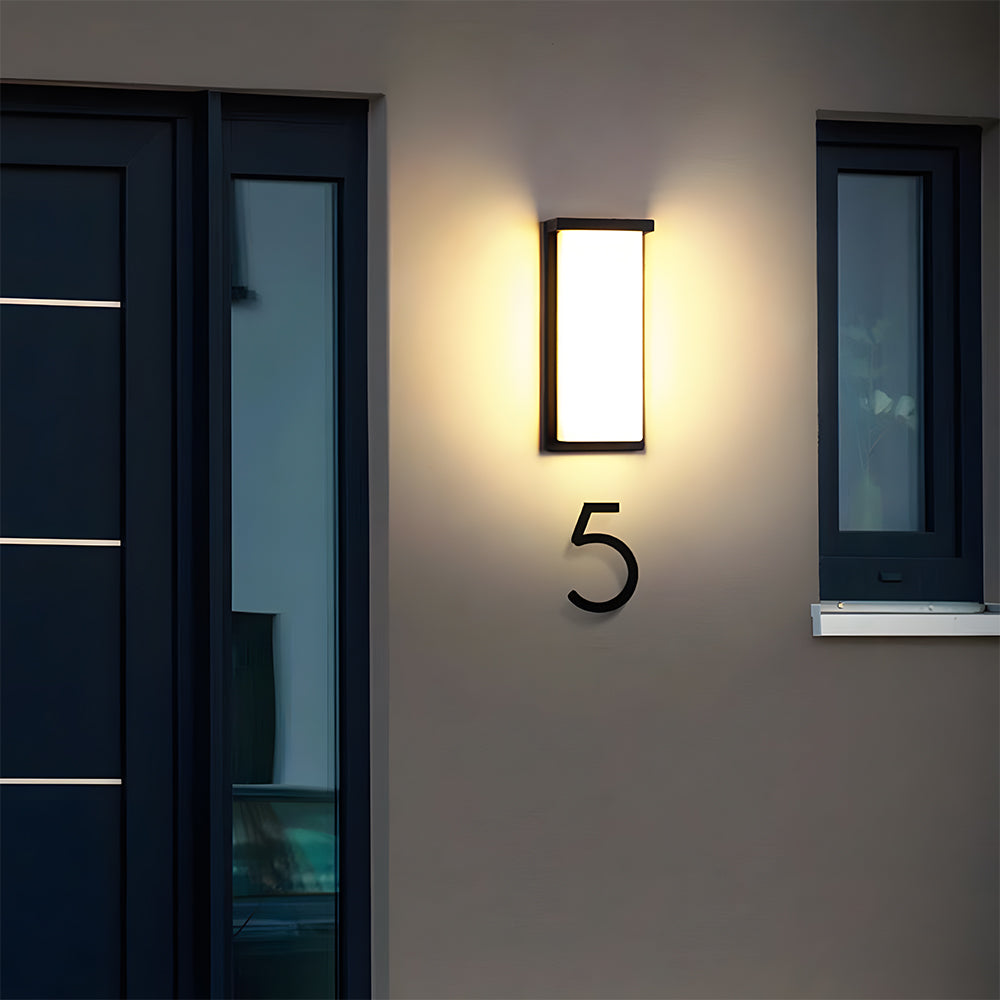 Modern Simple IP65 LED Outdoor Wall Light