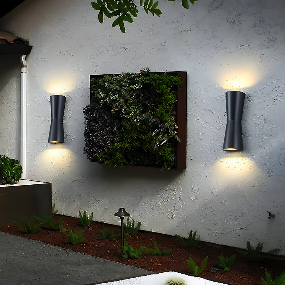 Waterproof LED Outdoor Garden Wall Lights Up and Down | Lampsmodern UK