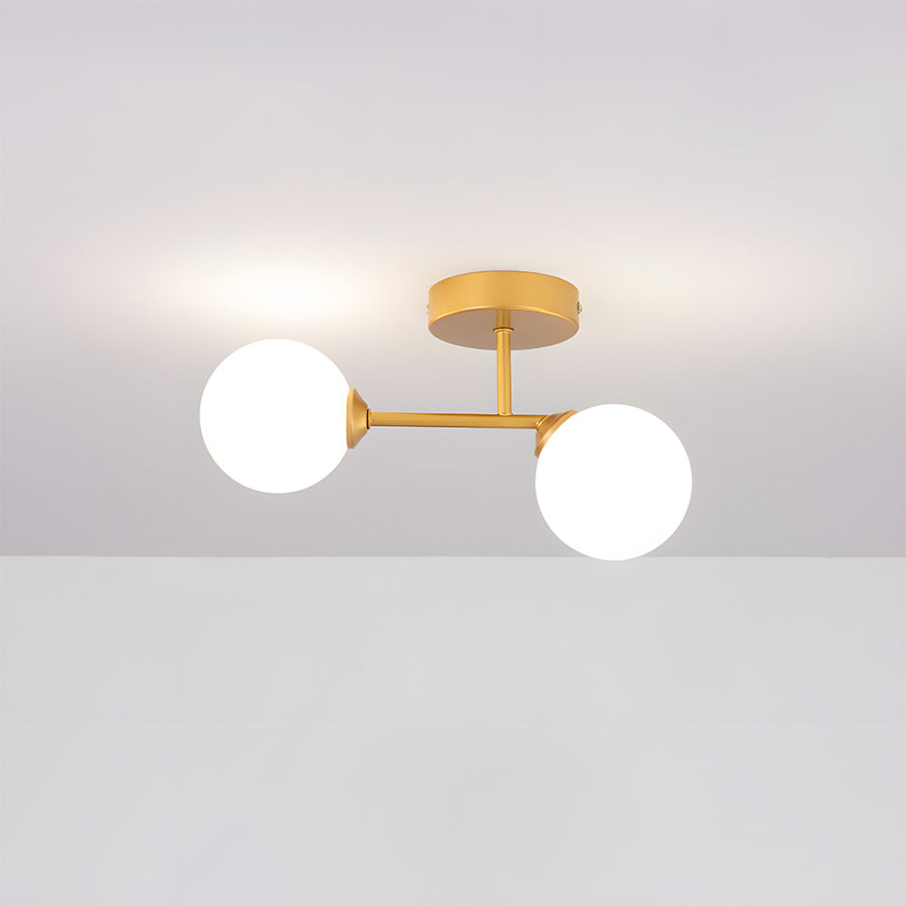 Nordic Corridor Glass Ceiling Light