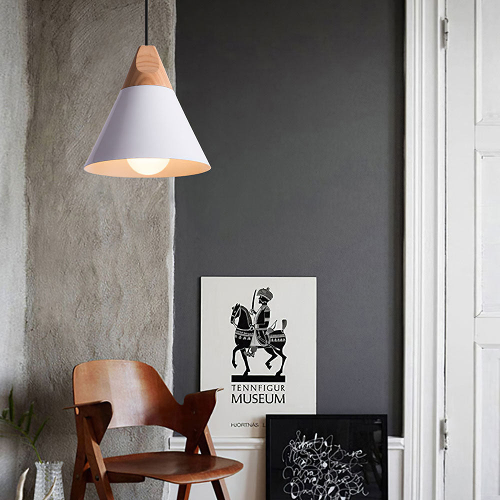 Nordic Simple Dining Room Colorful Pendant Lights