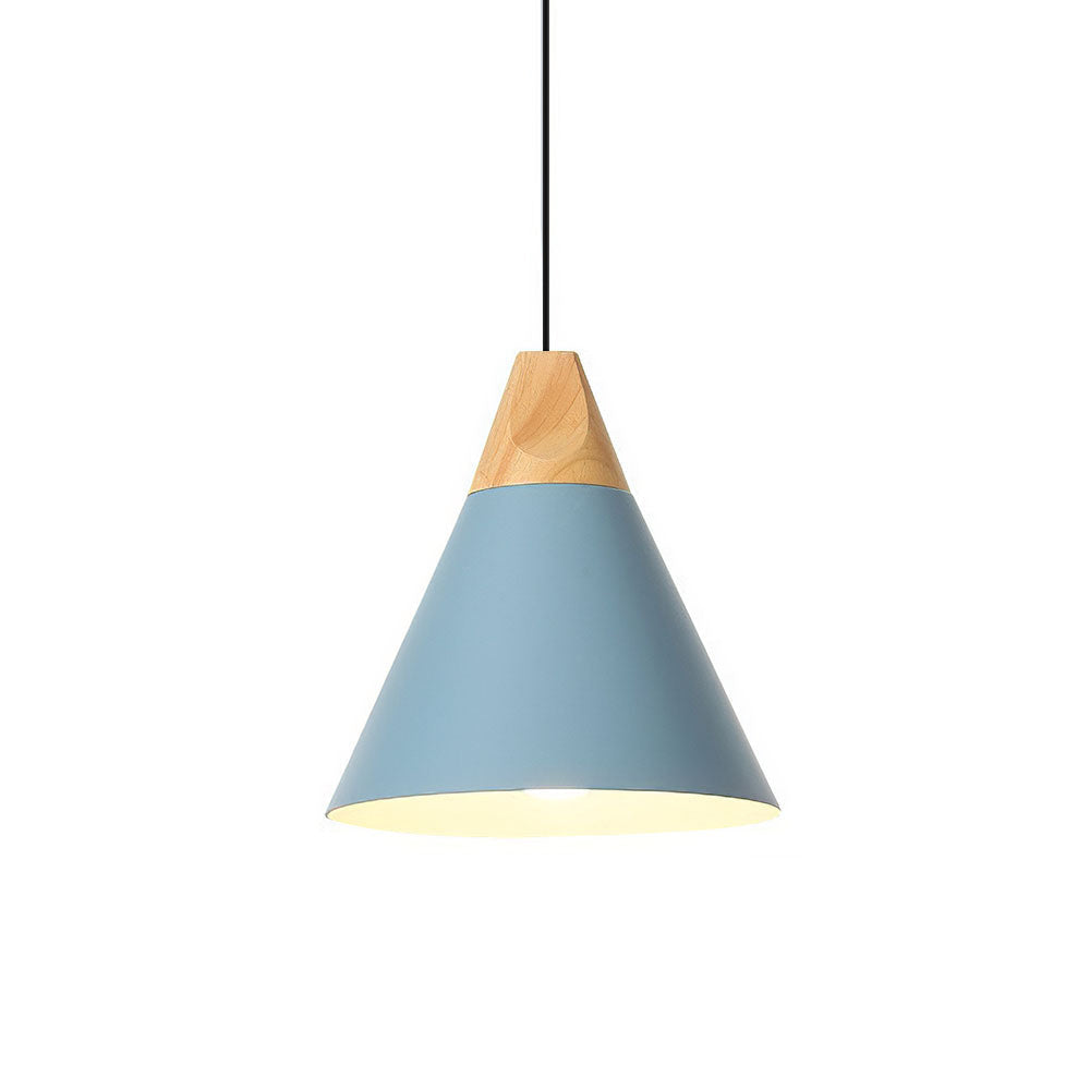 Nordic Simple Dining Room Colorful Pendant Lights