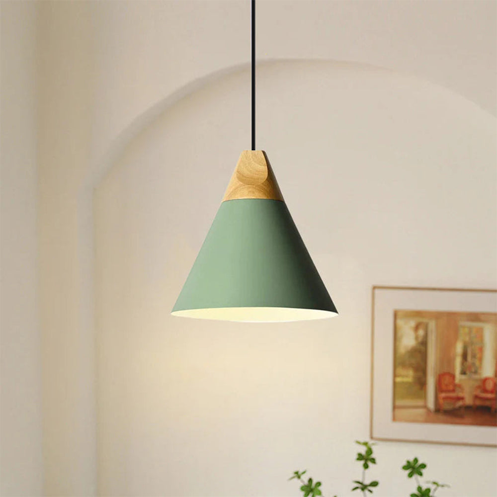 Nordic Simple Dining Room Colorful Pendant Lights