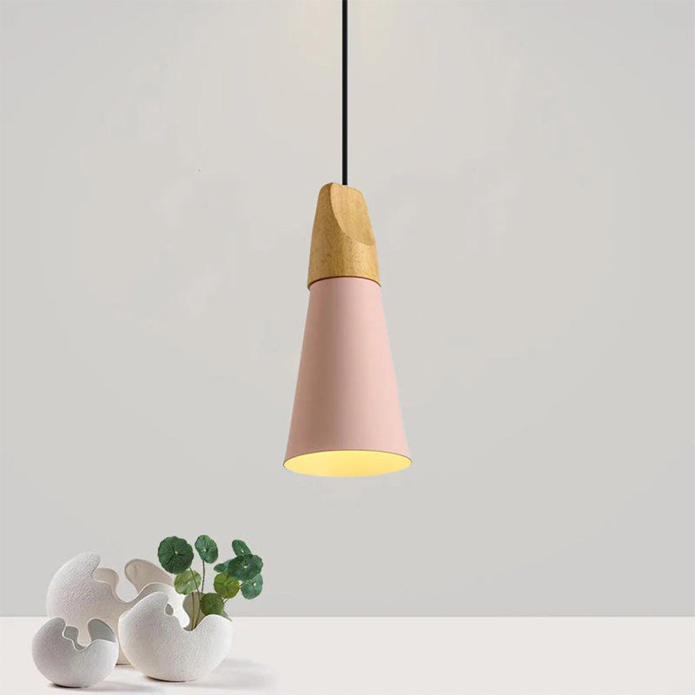 Nordic Simple Dining Room Colorful Pendant Lights