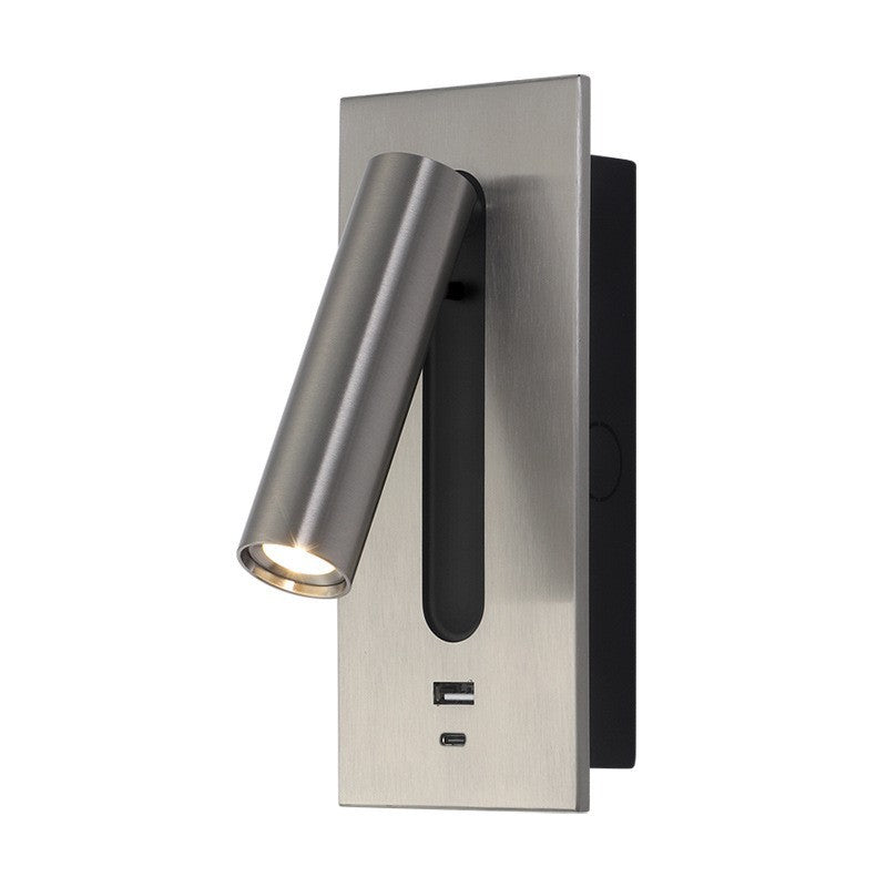 Simple USB Rechargeable Reading Wall Lamp