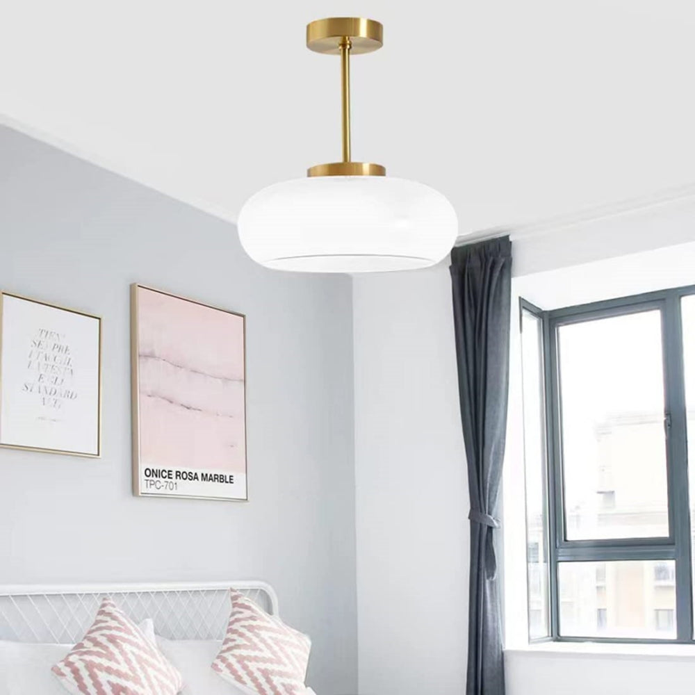 Vintage Round Glass Ceiling Lights