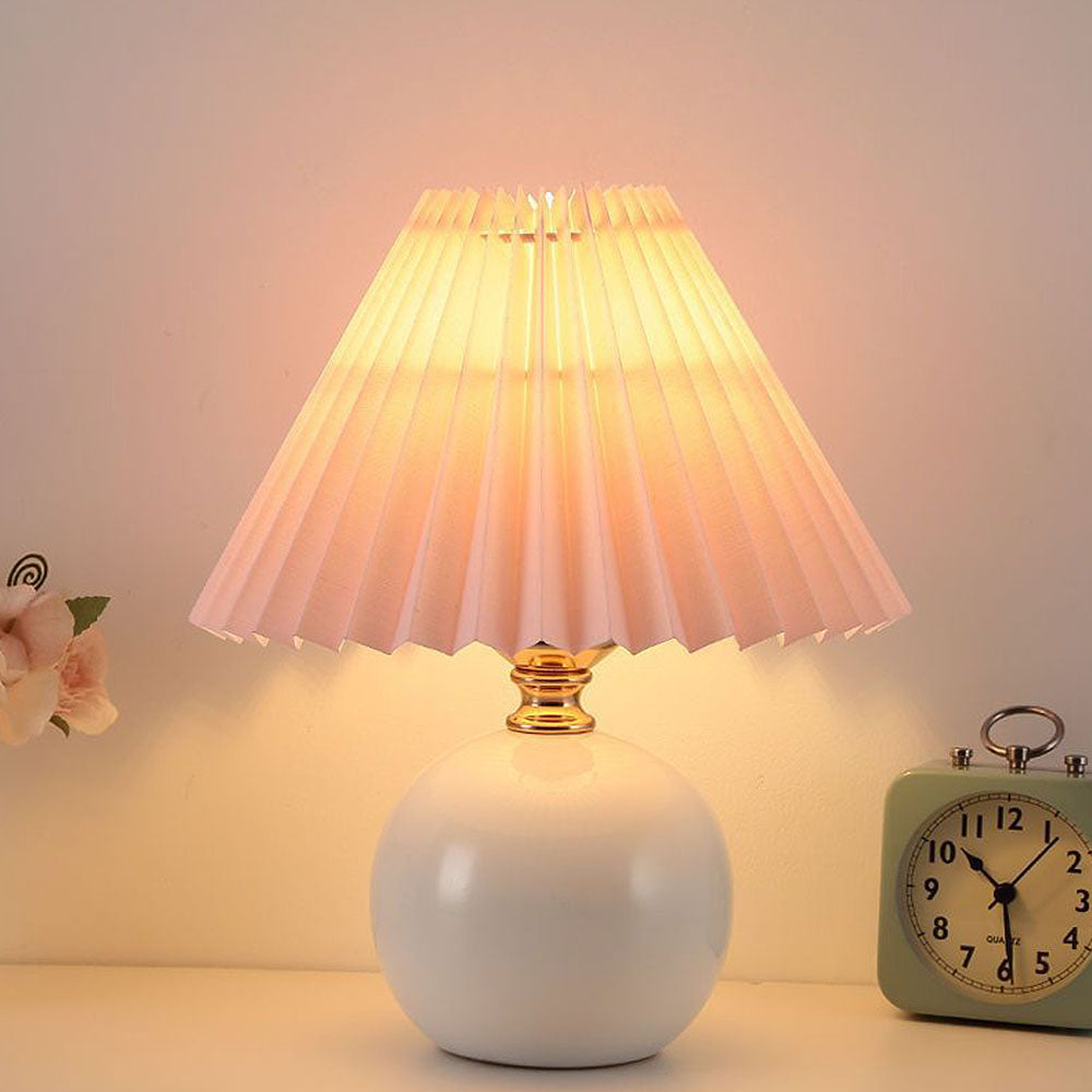 Contemporary Ceramic Bedroom Mini Table Light