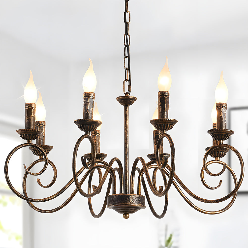 Vintage Bronze Dining Room Pendant Lights