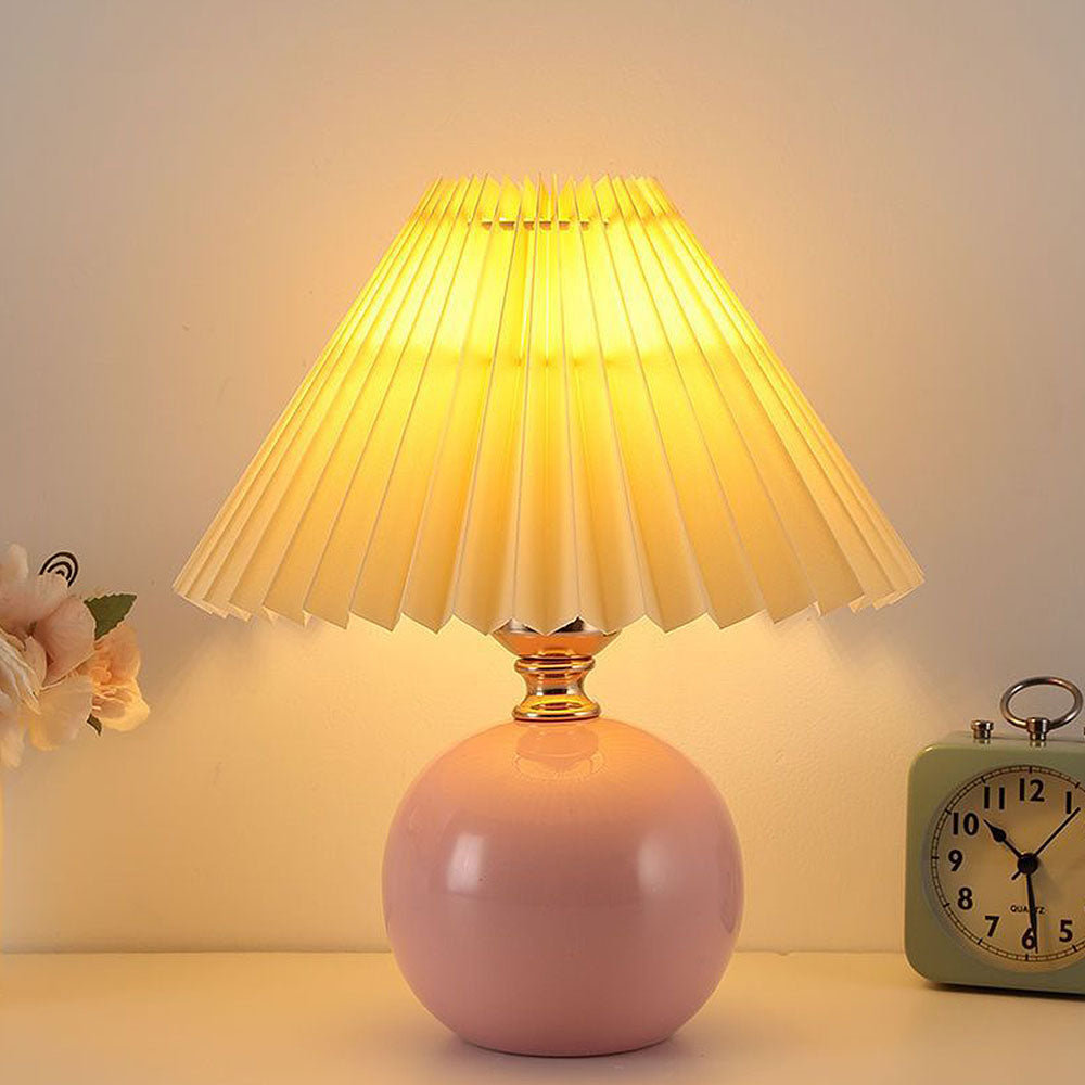 Contemporary Ceramic Bedroom Mini Table Light