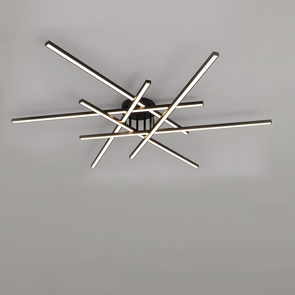 Modern Contemporary Abstract LED Ceiling Lights for Living Room Bedroom
