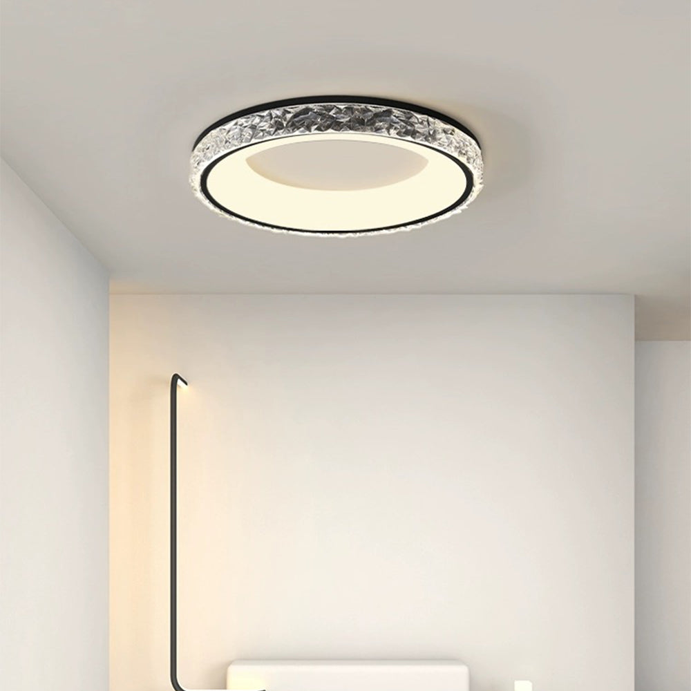 Modern Flush Mount Round Acrylic Ceiling Light