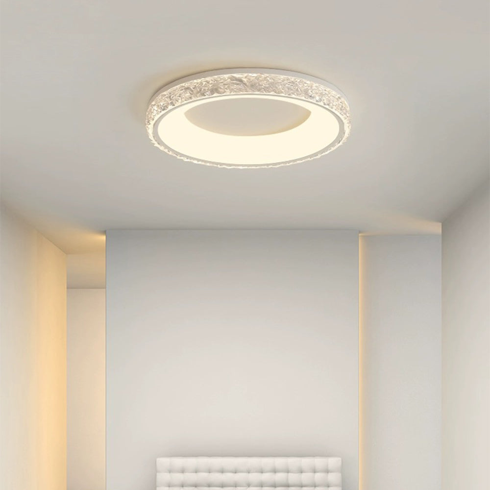 Modern Flush Mount Round Acrylic Ceiling Light