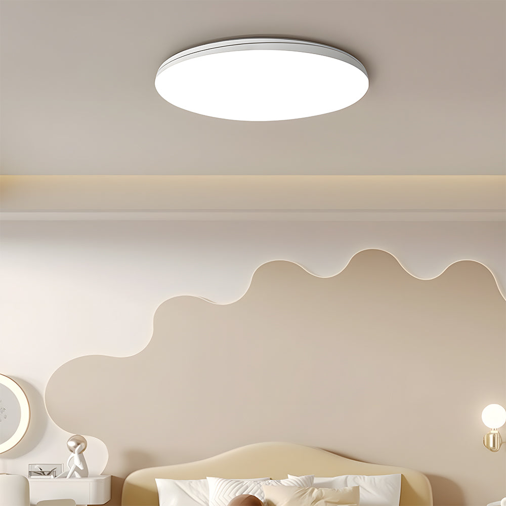 Simple PP Material LED Bedroom Ceiling Lights