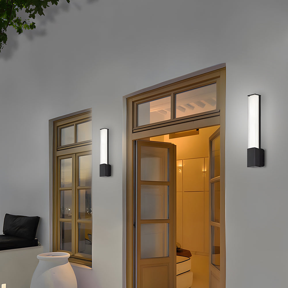 Simple Waterproof Long Strip LED Outdoor Wall Light