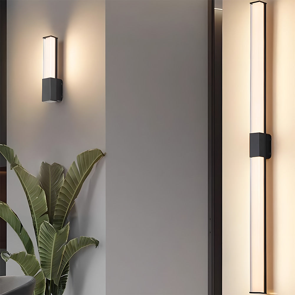Simple Waterproof Long Strip LED Outdoor Wall Light