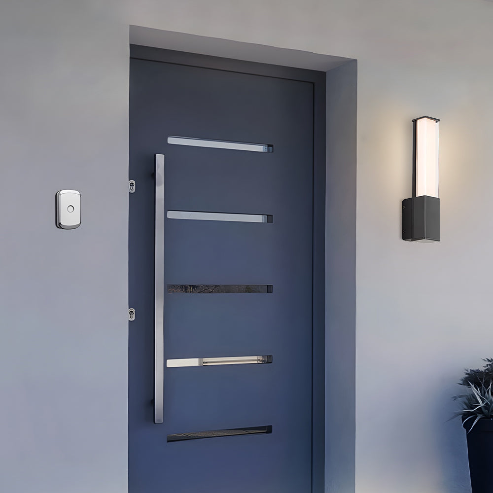 Simple Waterproof Long Strip LED Outdoor Wall Light