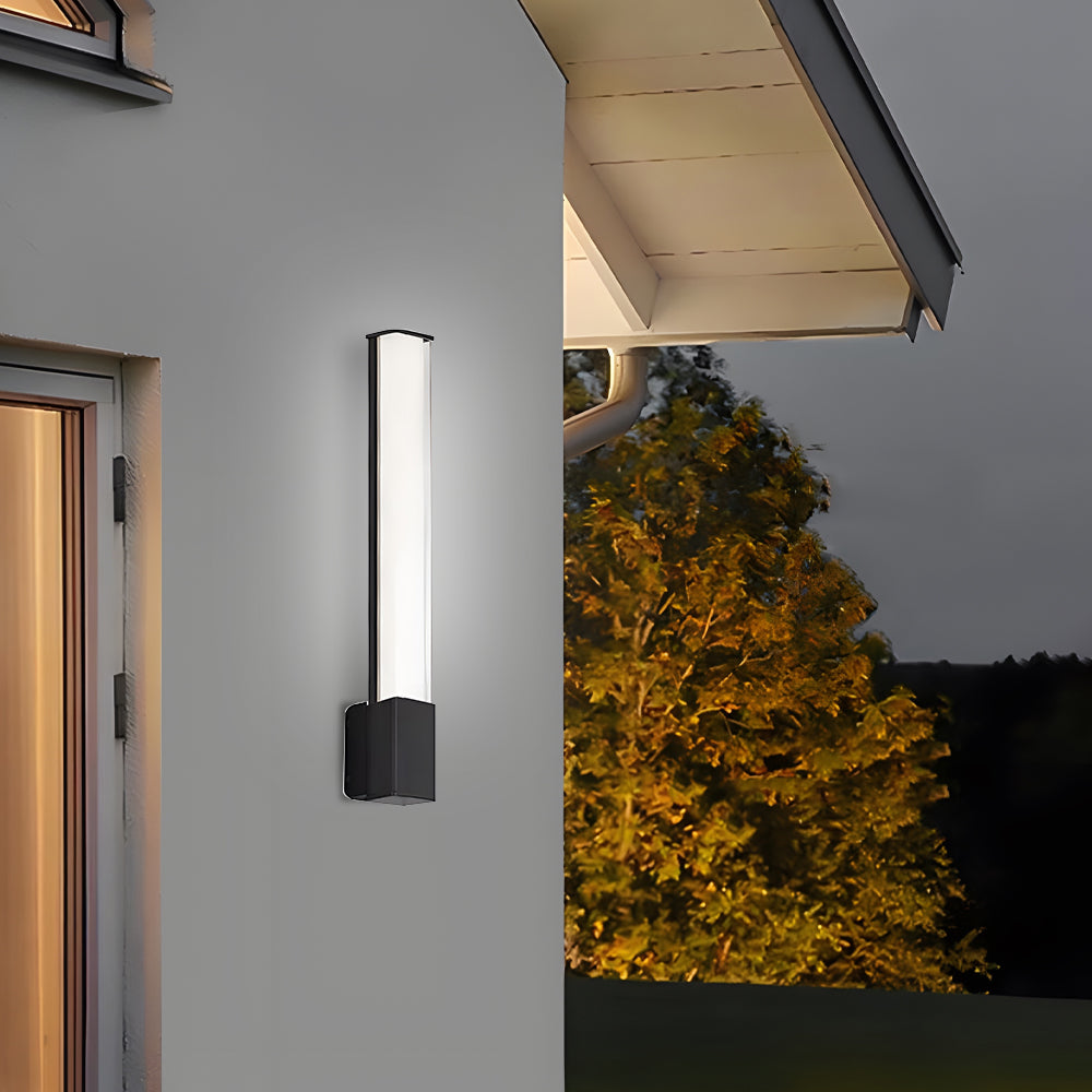 Simple Waterproof Long Strip LED Outdoor Wall Light