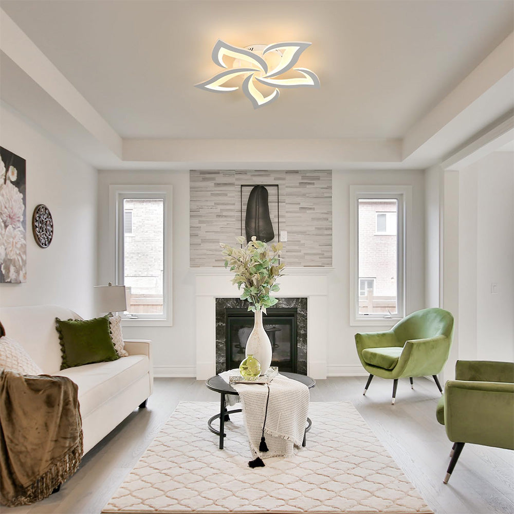 Modern Creative flush ceiling light For Living Room