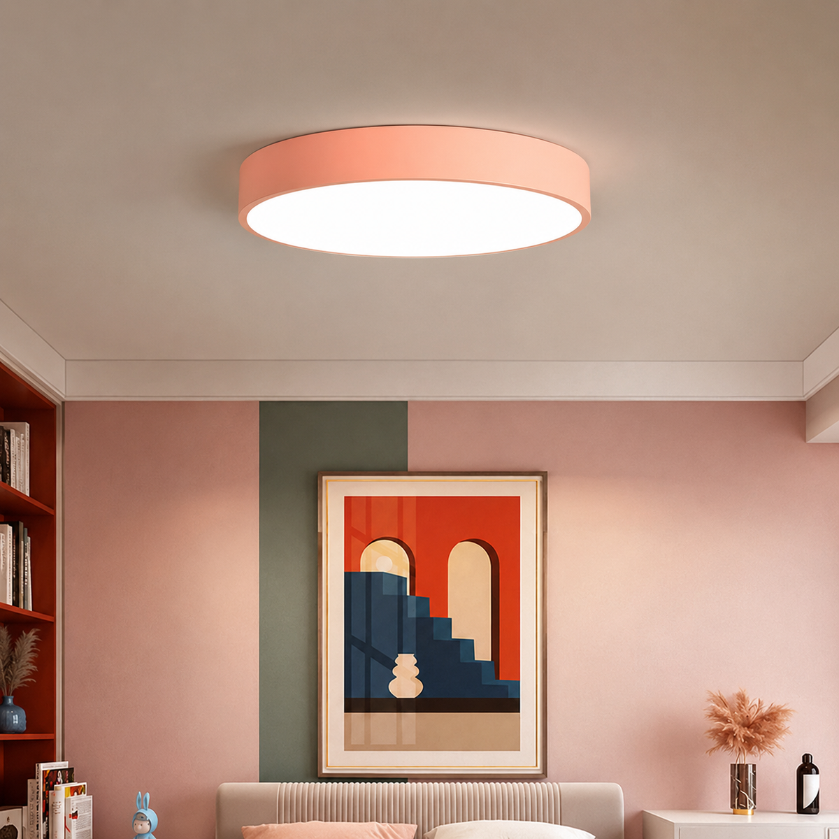 Circular Flush Mount LED Ceiling Lights