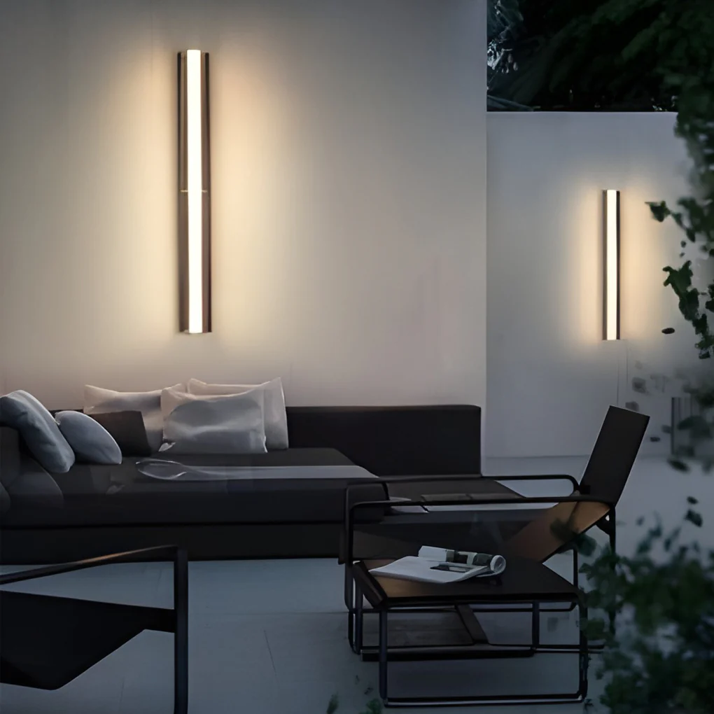 IP65 Waterproof LED Solar Wall Lights Outdoor Garden Wall Lamp, Dusk-to-Dawn