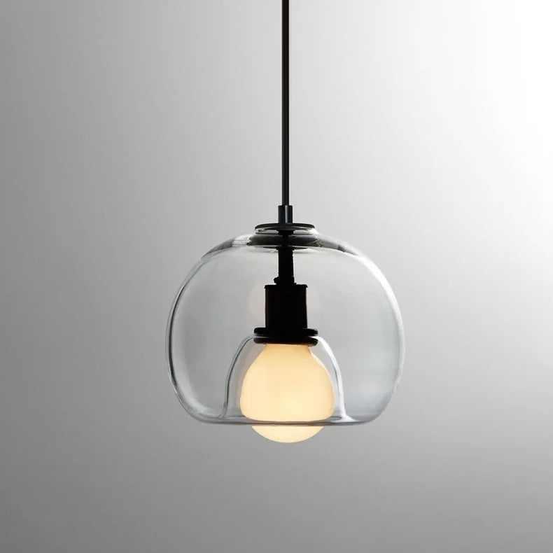 Modern Multi-Head Glass Kitchen Pendant Lighting