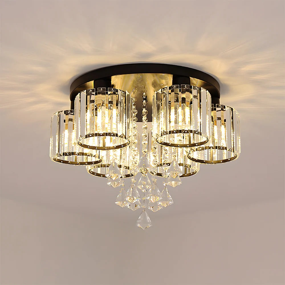 Modern Black Hallway Flush Ceiling Lights