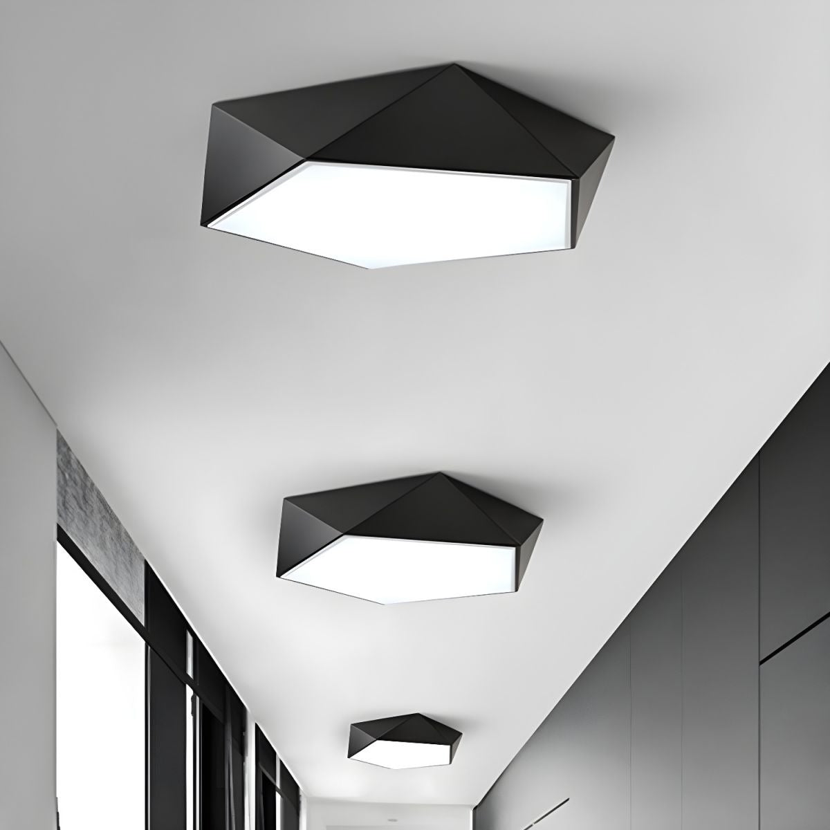Modern Macaroon Dimmable LED Ceiling Light for Bedroom Hallway