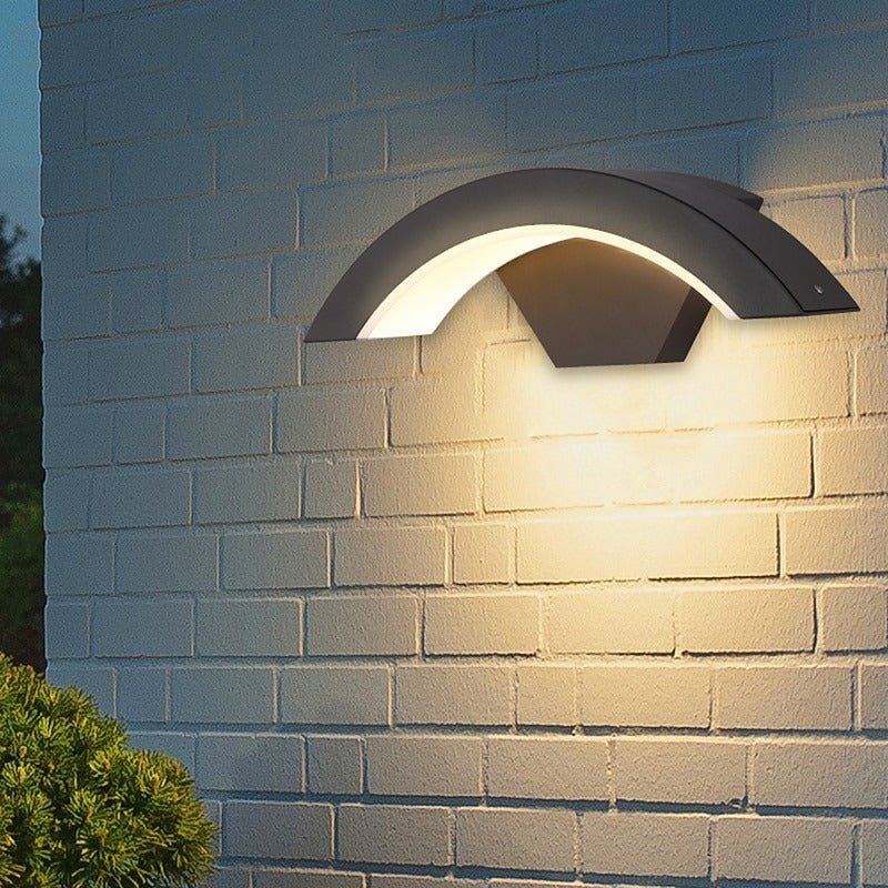 Modern Outdoor Wall Light Waterproof IP65 Suitable for Outdoor Porch Courtyard Garden