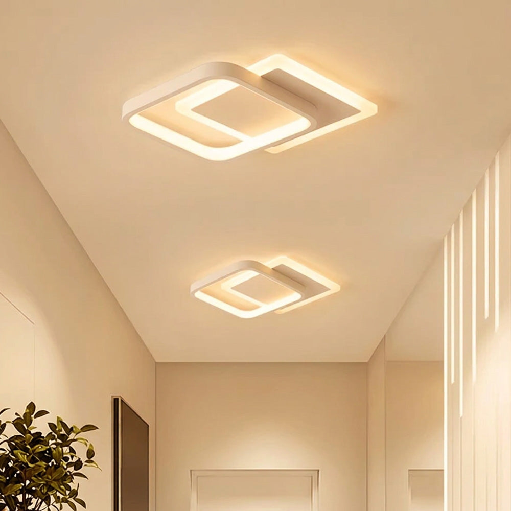 LED Flush Mount Ceiling Light for Bedroom Living Room Hallway