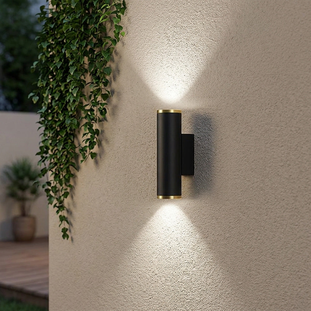 Outdoor Wall Light Waterproof Up and Down Wall Lamp for Patio Entryway