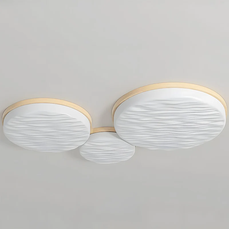 Modern Iron Bedroom Led Flush Ceiling Light