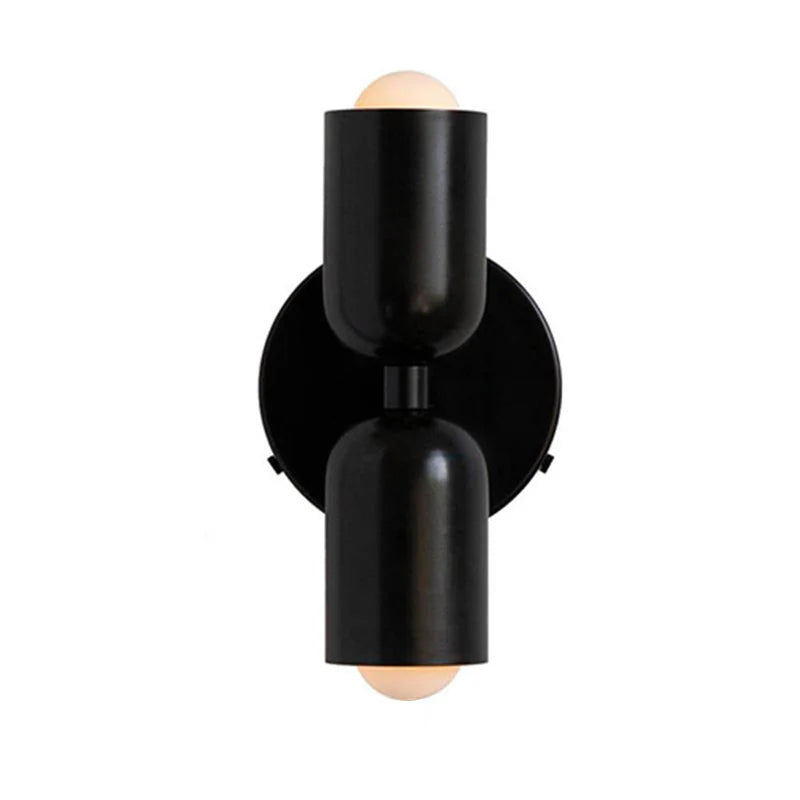 Modern Short Double Head Vintage Utility Room Wall Light