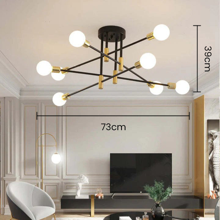 Modern Nordic Black Ceiling Lights