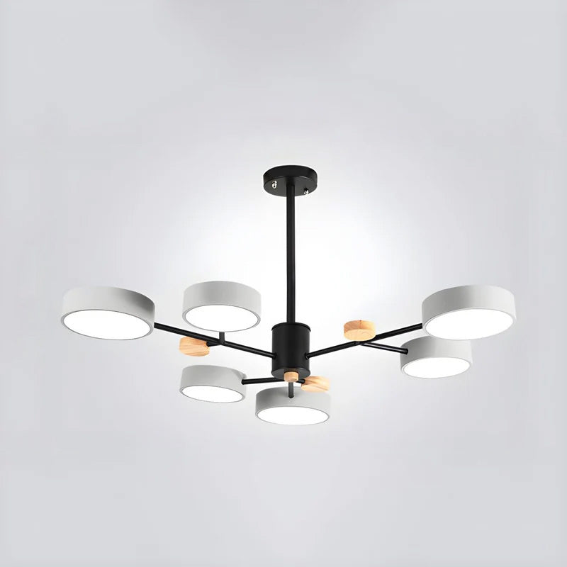 Modern Acrylic LED Hanging Light for Living Room