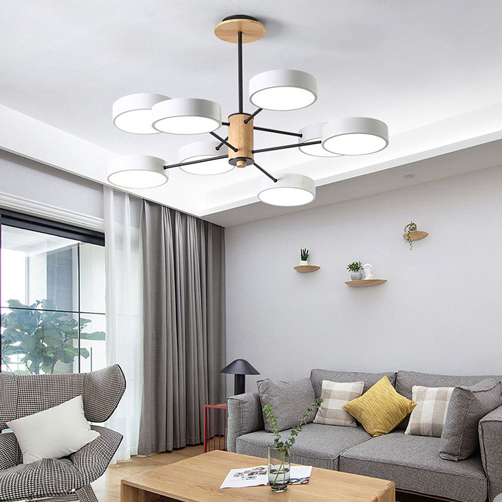 Macaron Multi Arm Modern LED Ceiling Pendant