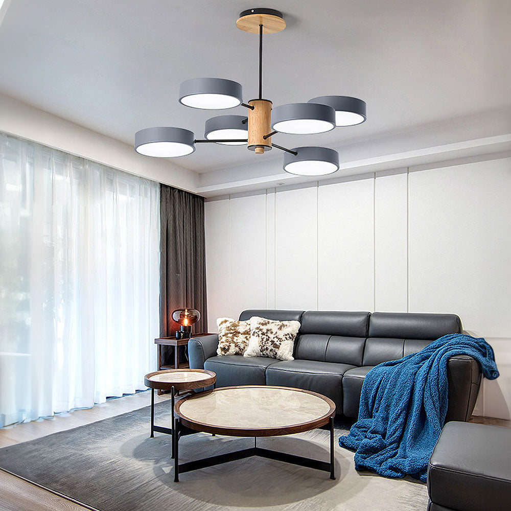 Macaron Multi Arm Modern LED Ceiling Pendant
