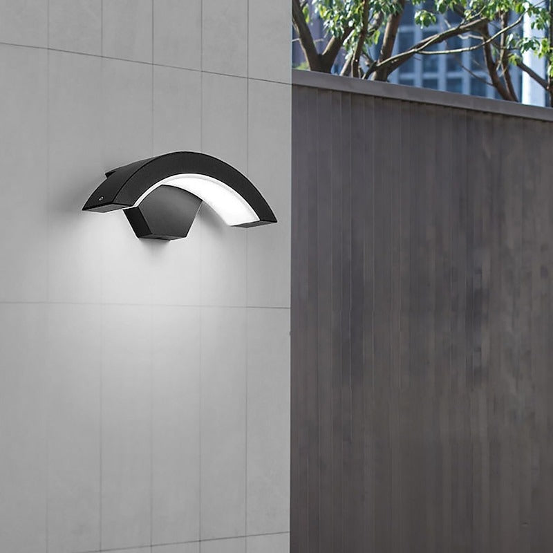 Modern Outdoor Wall Light Waterproof IP65 Suitable for Outdoor Porch Courtyard Garden