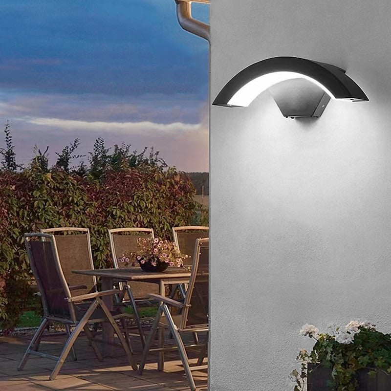 Modern Outdoor Wall Light Waterproof IP65 Suitable for Outdoor Porch Courtyard Garden