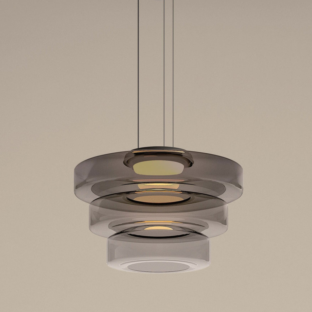 Modern Creative Round Glass Pendant Light