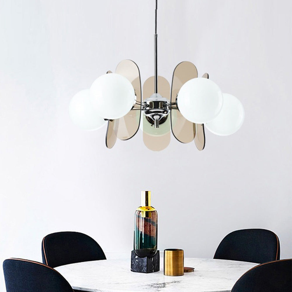 Modern Acrylic Art Deco Pendant Light For Living Room