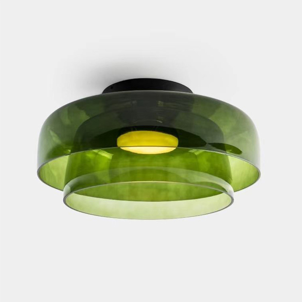Nordic Designer Creative Personality Medieval Glass Ceiling Lamp -Homdiy