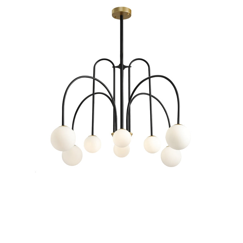 Modern Gran Finale Suspension Chandeliers Long Line Type Metal Light Fixture -Homdiy