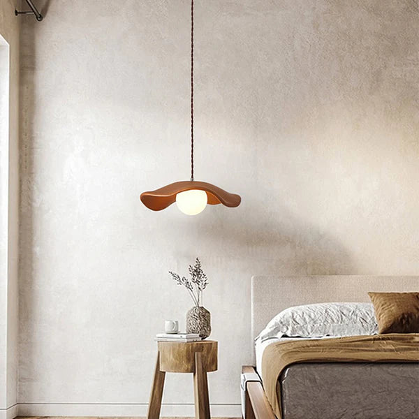 Modern Style Hat Shade Wabi-Sabi Pendant Light
