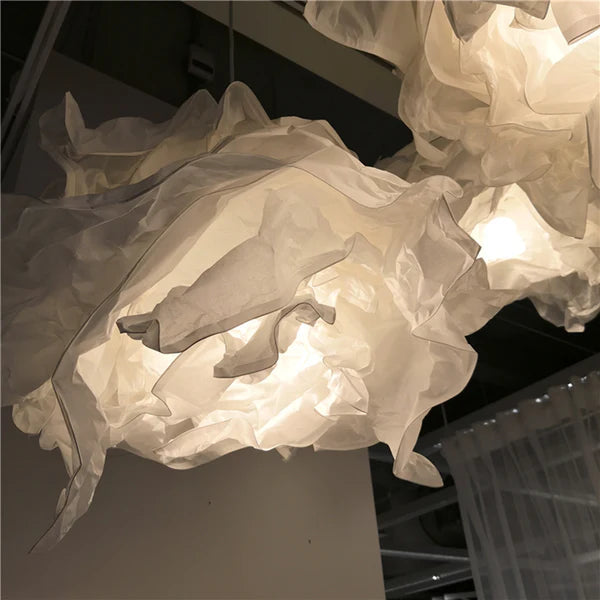 White Pendant Light Art Decor Hanging Lights For Bedroom