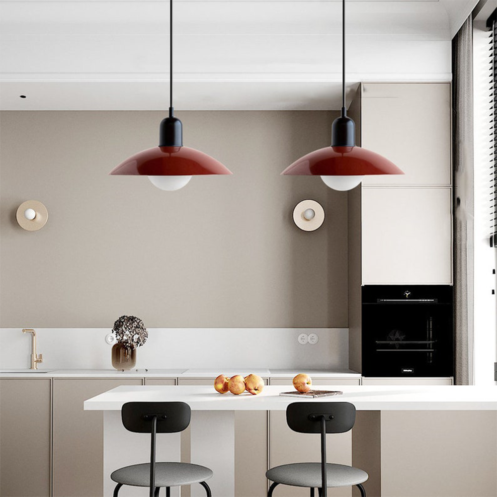 Mid Century Colorful Macaron Bauhaus Pendant Light -Homdiy