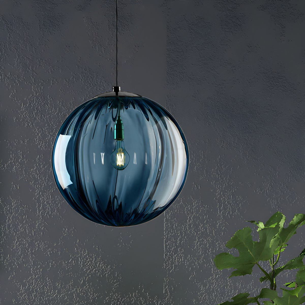 Modern Simple Glass Ball Pendant Light