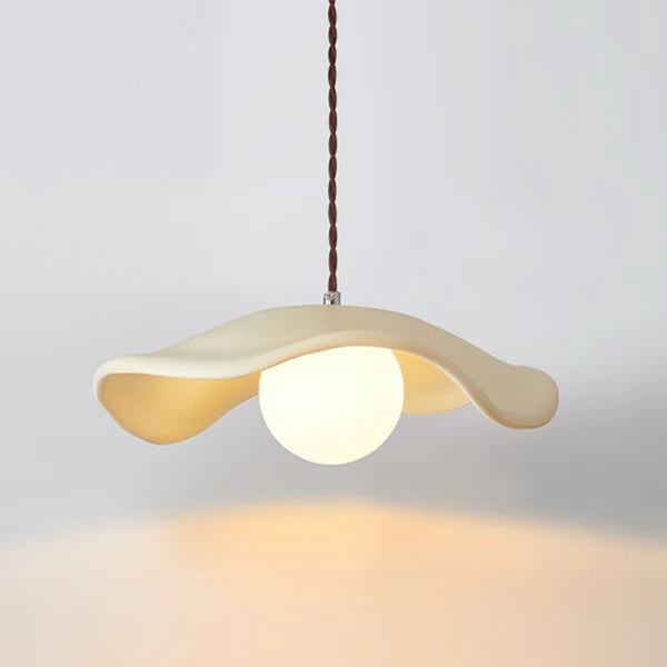 Modern Style Hat Shade Wabi-Sabi Pendant Light