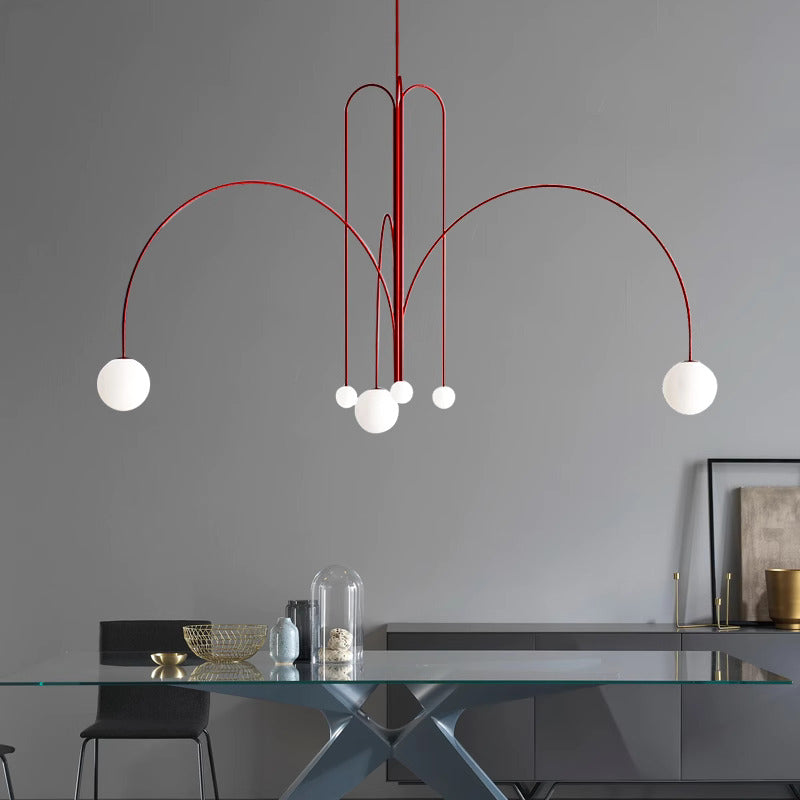 Modern Gran Finale Suspension Chandeliers Long Line Type Metal Light Fixture -Homdiy