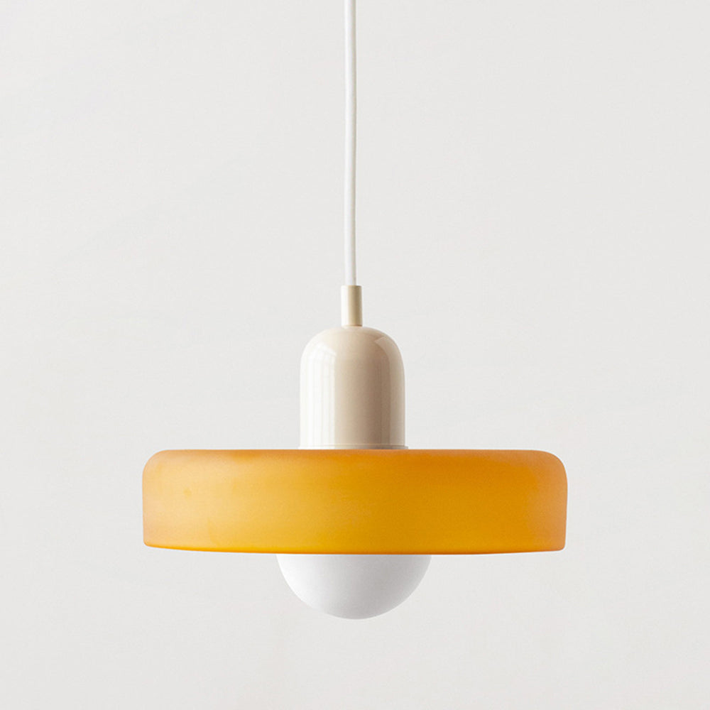 Bauhaus Modern Art Decor Colorful Glass Ceiling Pendant Light